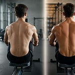 La musculation au rameur : l’avant et après