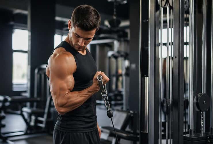 Les meilleurs exercices de biceps à la poulie