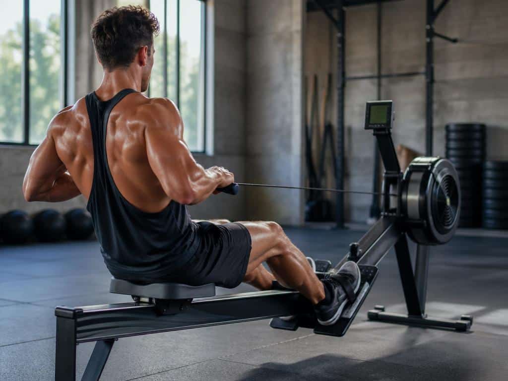 Muscles sollicités par le rameur : tout ce qu’il faut savoir