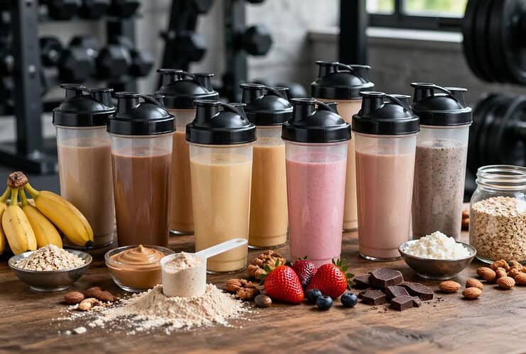 Top 10 des recettes de shakers pour la prise de masse