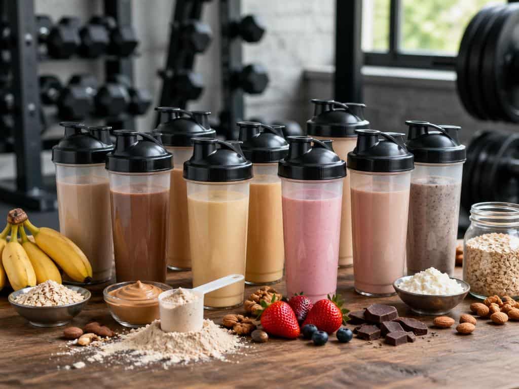 Top 10 des recettes de shakers pour la prise de masse