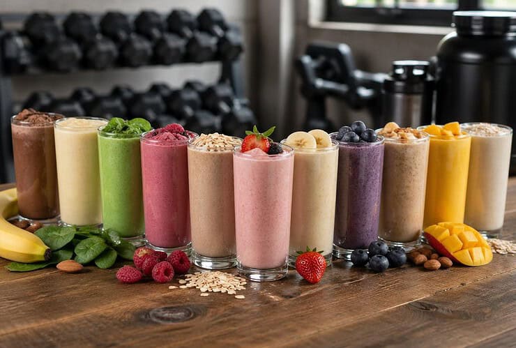 Top 11 des smoothies en prise de masse