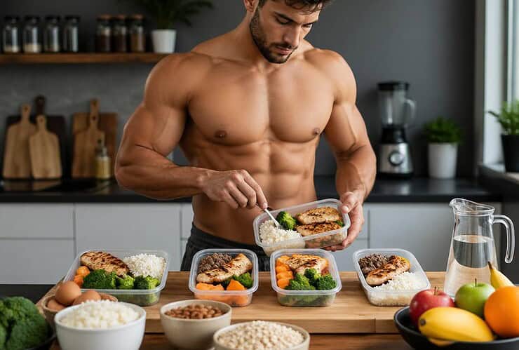 Top 4 des menus de prise de masse pour un homme de 70 kg
