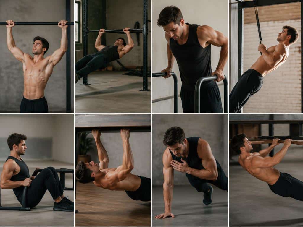 Top 8 des exercices de biceps au poids du corps