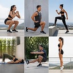 Top 8 des exercices pour les jambes au poids du corps