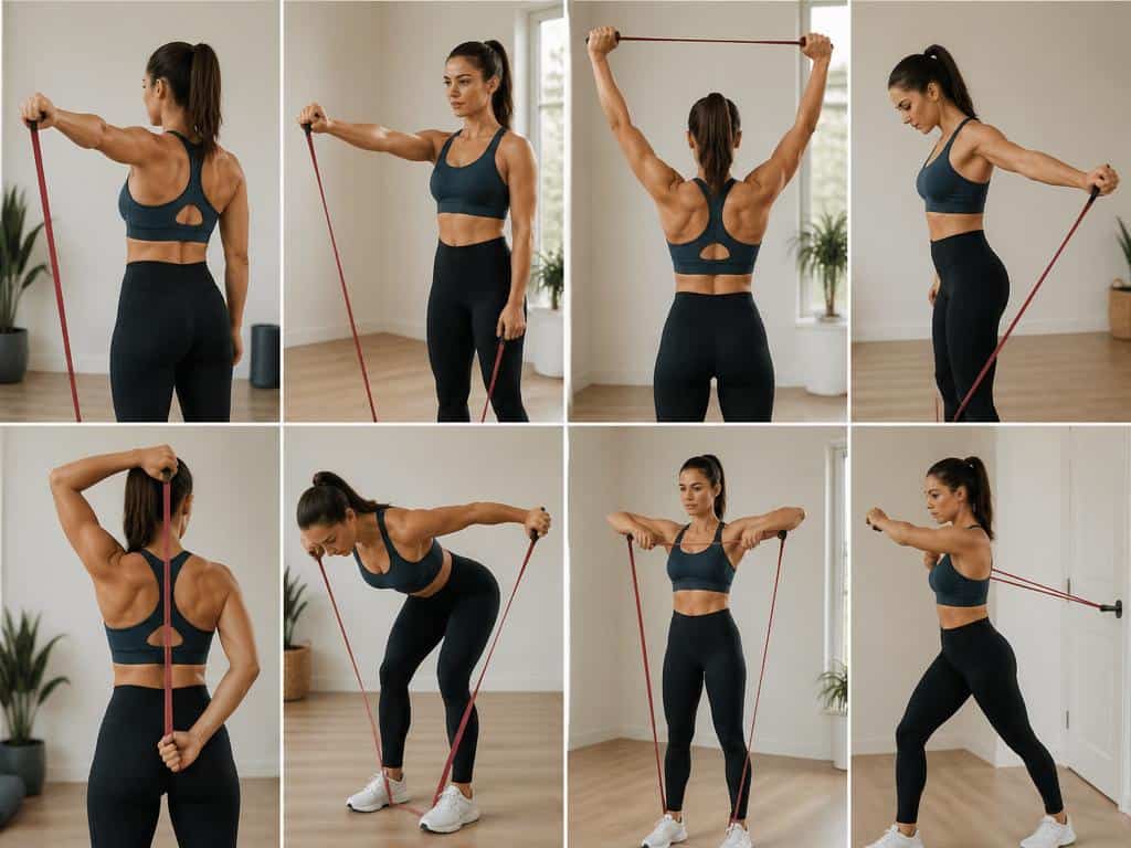 Top 8 des exercices pour épaules avec élastique