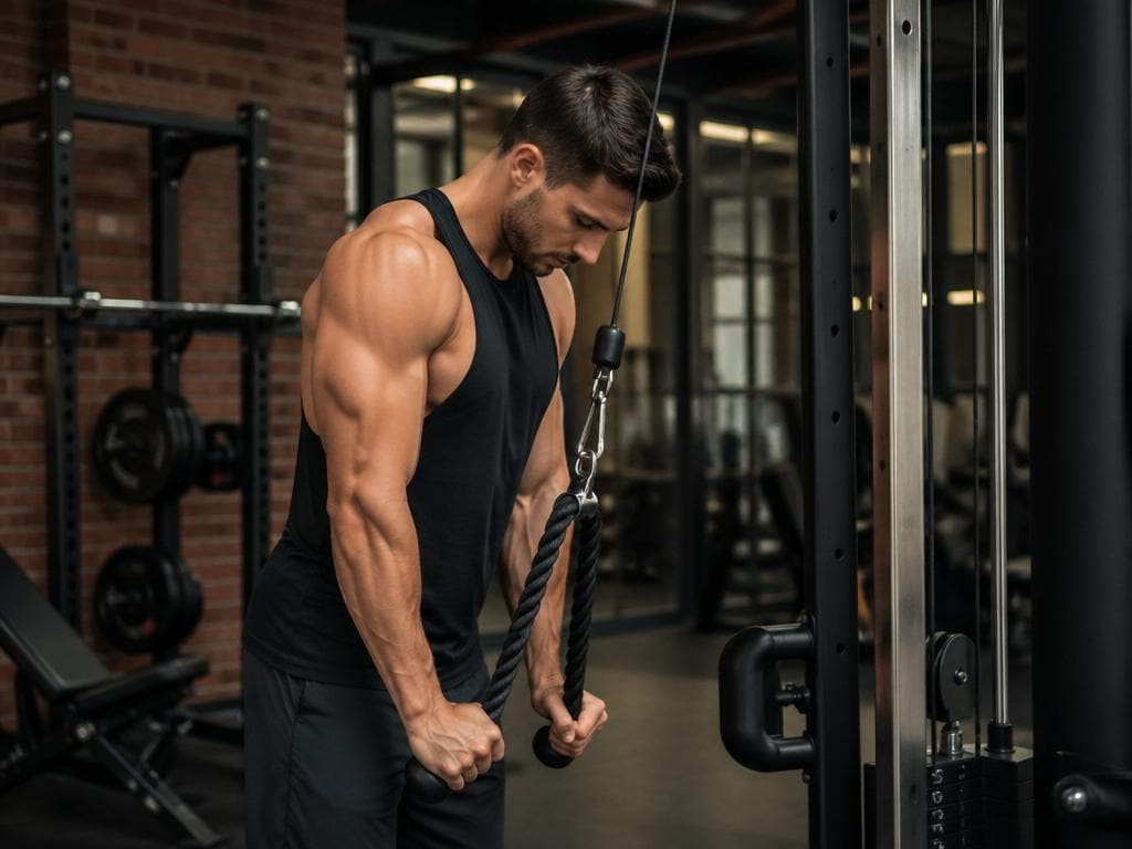 Tout savoir sur l’extension des triceps à la poulie