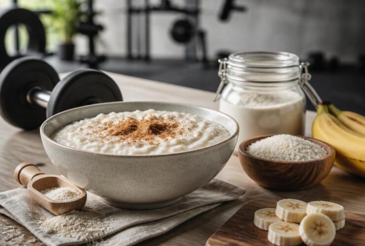 crème de riz prise de masse