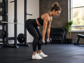 deadlift roumain avec haltères70