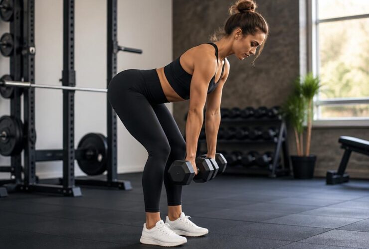 deadlift roumain avec haltères70
