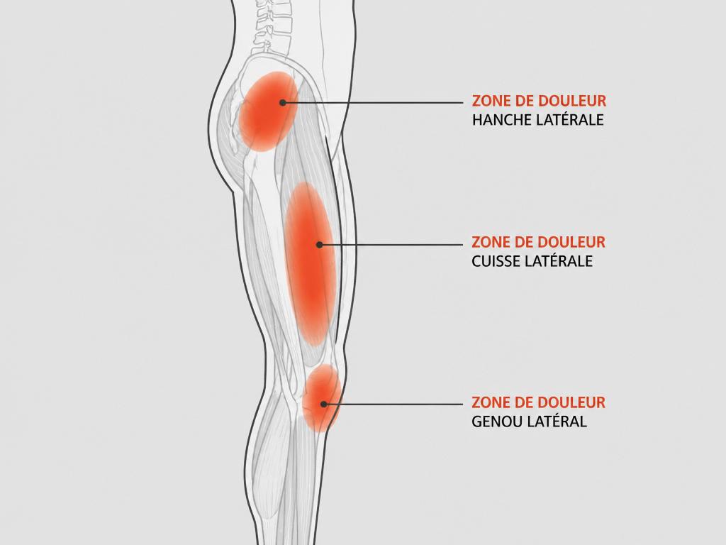 tendinite muscle tenseur fascia lata