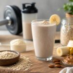 smoothie flocon d'avoine prise de masse