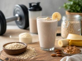 smoothie flocon d'avoine prise de masse