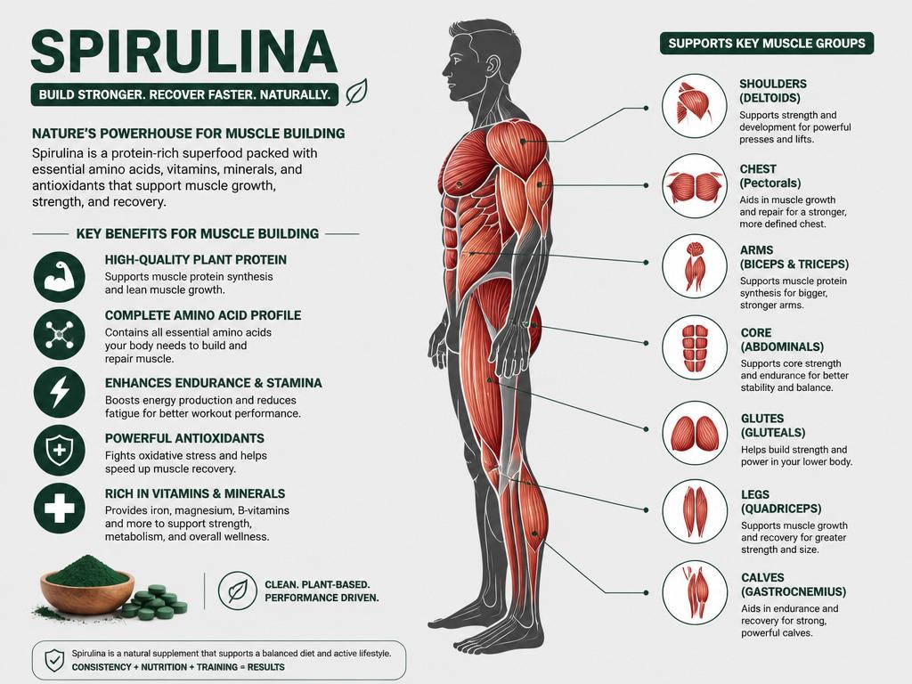 quand prendre la spiruline pour la musculation ?