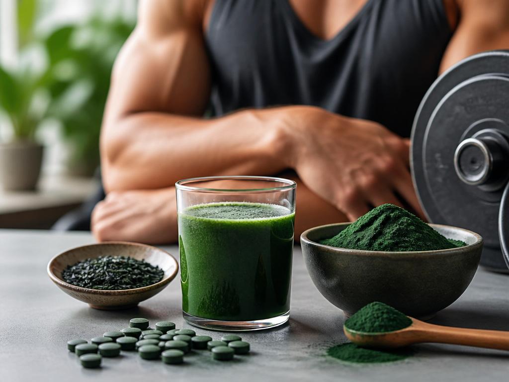 spiruline prise de masse