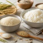 60g de riz cru en cuit