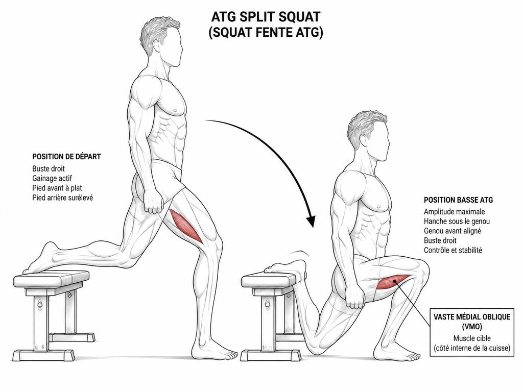 atg split squat bienfaits