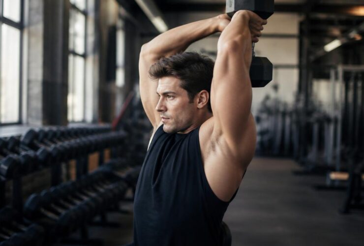 extensions triceps au dessus de la tête