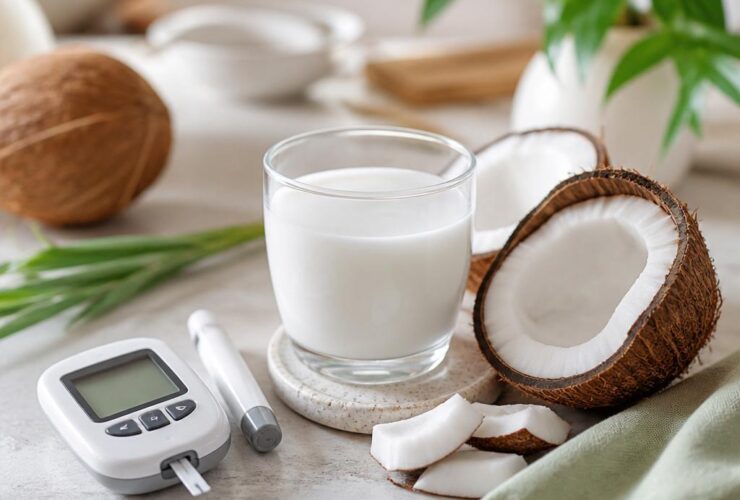 lait de coco et diabète