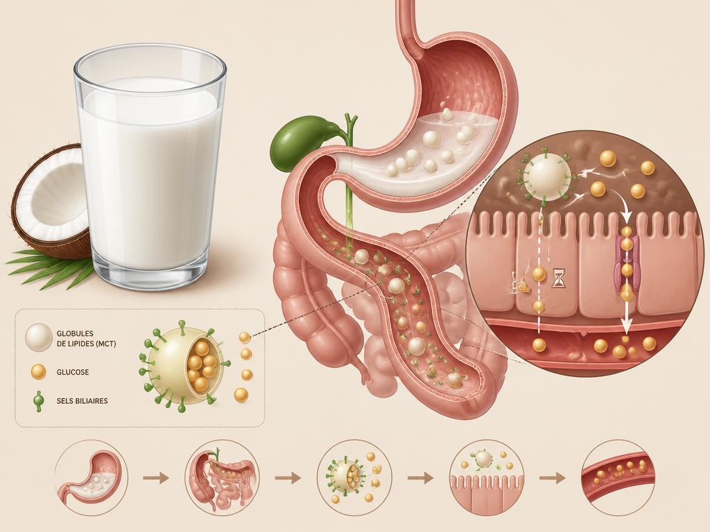 lait de coco et diabete 2