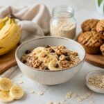 recette avec flocons d'avoine et banane