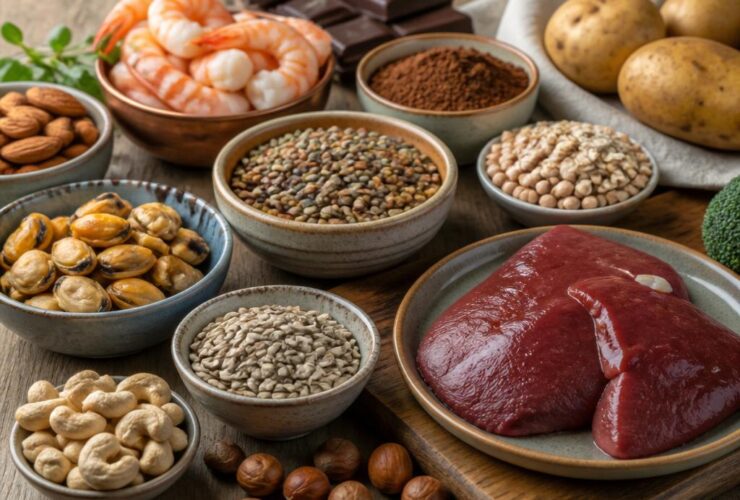 alimentation riche en cuivre