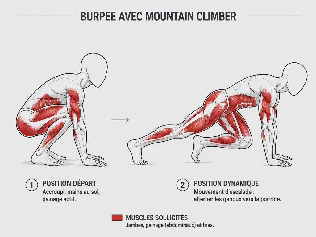 burpee d alpiniste c est quoi