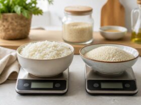 calories riz cuit ou cru