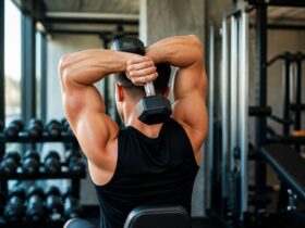 extension triceps derriere la tete